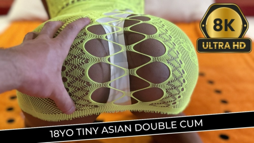 18yo Tiny Asian Double Cum preview