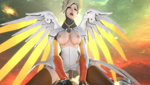 Mercy Sky High Passion in VR Parody preview