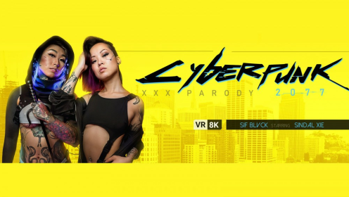 Cyberpunk 2077 XXX Parody VR Threesome preview