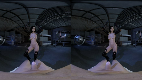 Miranda Lawson Sexy Dance Parody in 4K VR preview