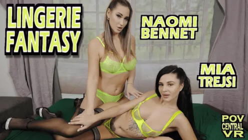 Mia Trejsi and Naomi Bennet: Lingerie Fantasy preview