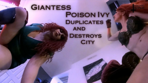Giantess Poison Ivy Rampage with Jane Judge preview