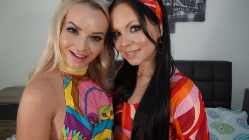 Victoria Pure & Julia Parker: Groovy POV Threesome preview