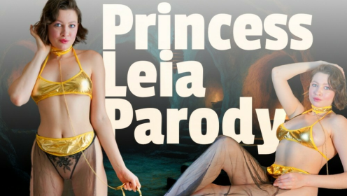 Star Wars Princess Leia Parody Cosplay Lucy Wilde preview