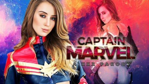 Captain Marvel XXX Parody with Haley Reed in VR preview