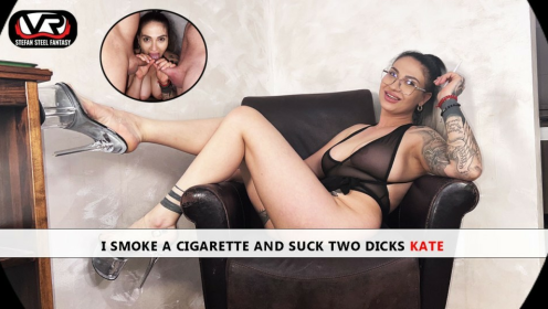 Kate Steel Smokes and Seduces in Hot Threesome preview