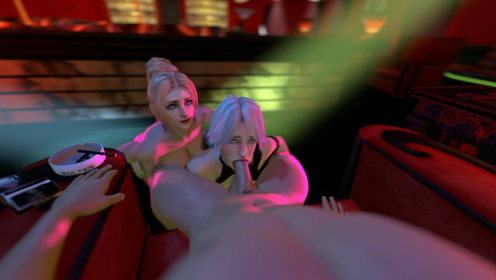 Christie and Rachel in Wild Feline Taming Parody preview
