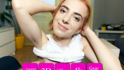 Thumbelina Sexy Redhead Lapdance VR180 preview
