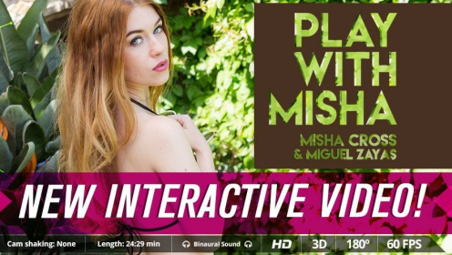 Misha Cross Sensual Blonde VR Sex Adventure preview