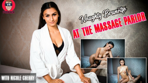 At The Massage Parlor - Naughty Brunette preview