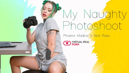 Phoenix Madina Naughty Anal Photoshoot VR preview