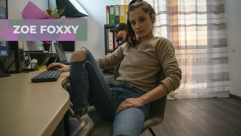 Zoe Foxxy - Office romance with a horny coworker preview