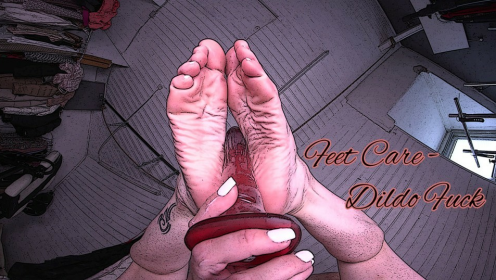Sabdeluxe Feet Fetish Dildo Play in 8K VR preview
