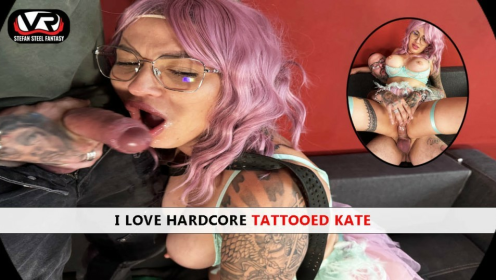 Tattooed Kate in Hardcore VR Passion preview