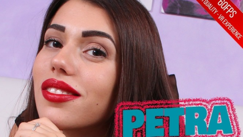 Petra's Sensual Nylon Feet Tease in Bedroom preview